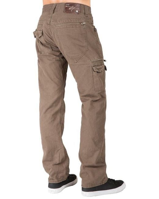 Level 7 Natural Cargo Jeans for men