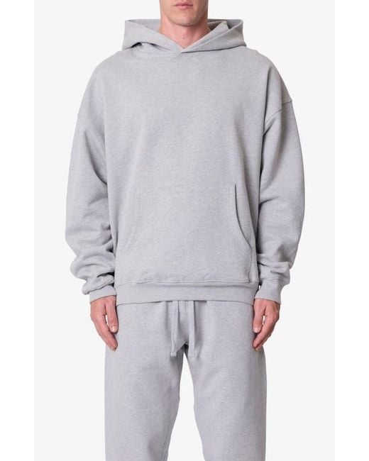 MNML Gray Heavy Basic Hoodie for men