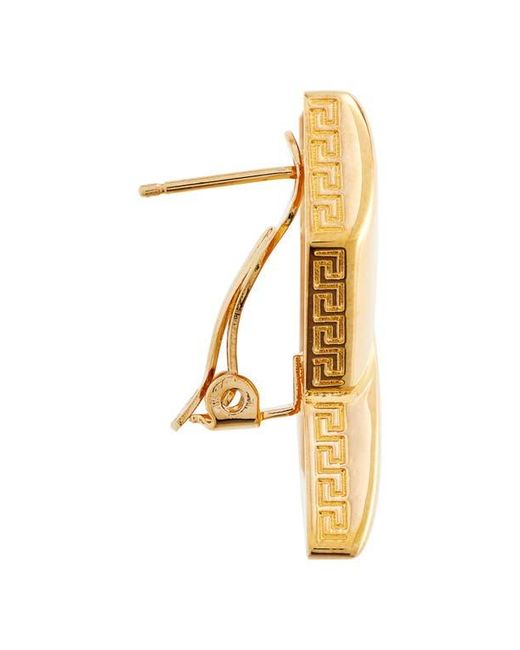 Versace Metallic Bind Earrings