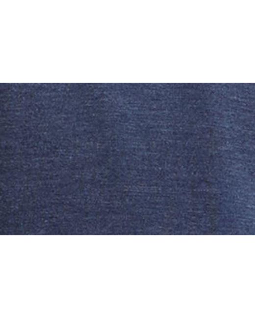 Bugatchi Blue Soft Touch Quarter Zip Pullover for men