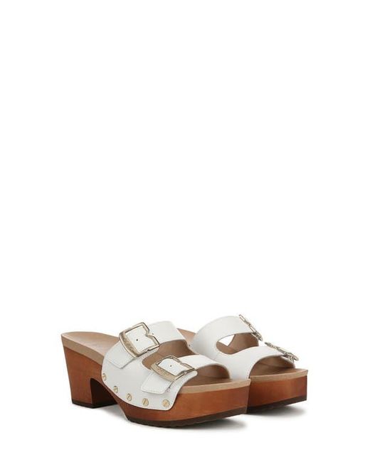 Dr. Scholls White Original Vibe Platform Slide Sandal