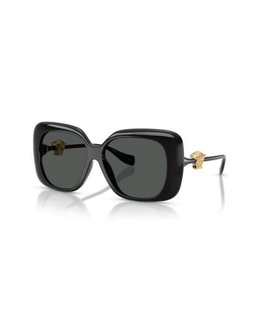 Versace Black 57Mm Square Sunglasses