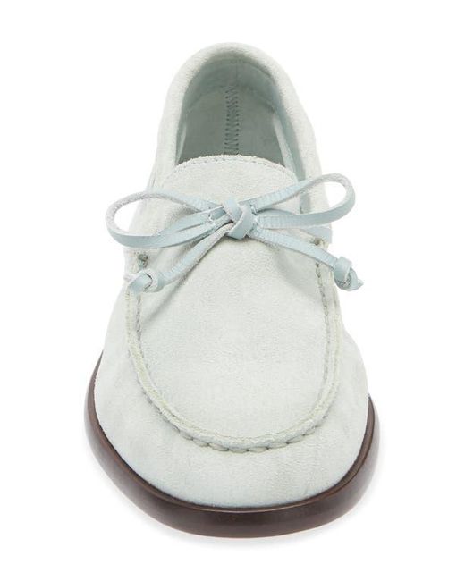 Rag & Bone White Carter Boat Shoe