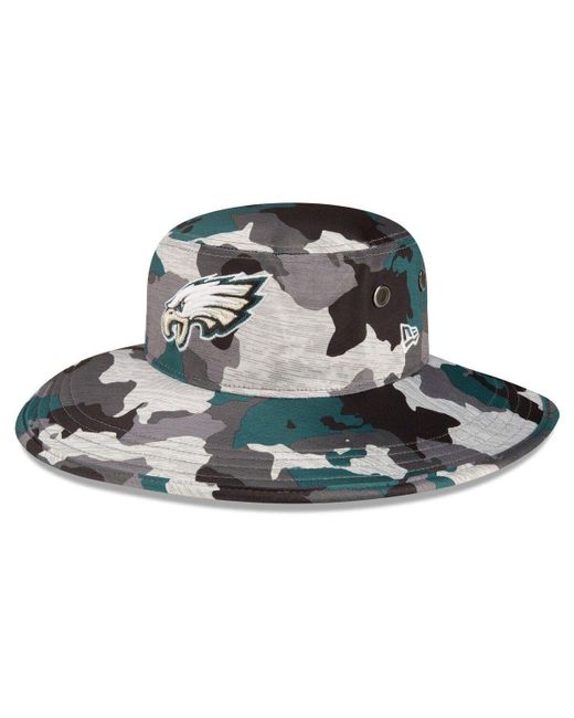 New Era Men's Gray Atlanta Falcons Distinct Bucket Hat - Macy's