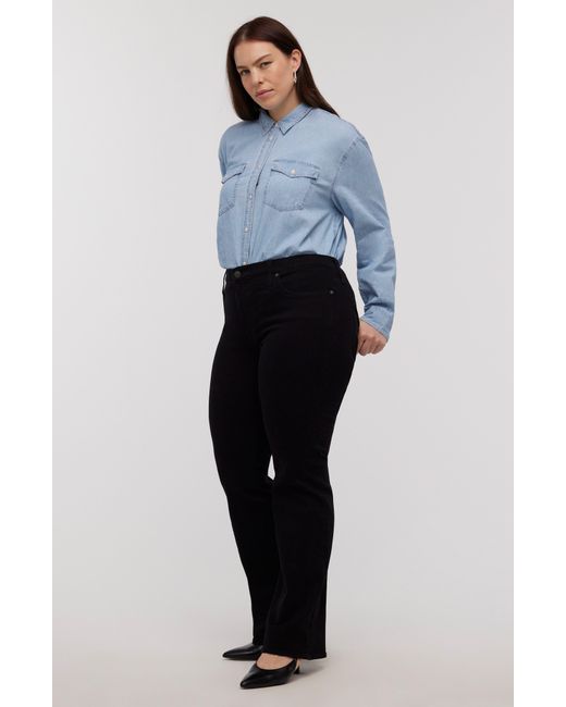 Madewell Blue Kick Out Full-length Jeans