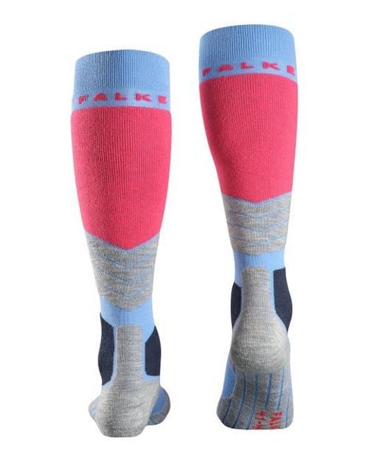 Falke Blue Sk2 Intermediate Ski Socks
