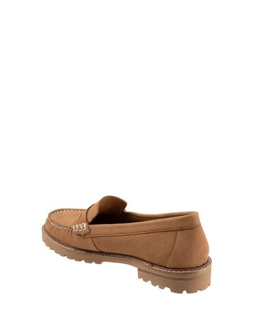 Trotters Brown Francey Lug Sole Penny Loafer