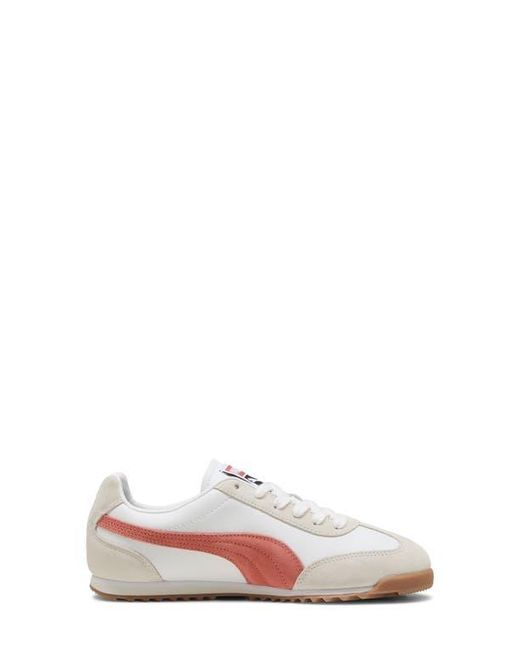 PUMA White Arizona Retro Sneaker