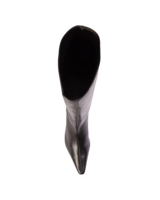 Black Suede Studio Black Sutton 50 Knee-High Boot