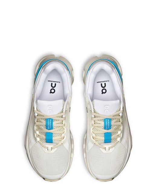 On Shoes White Cloudrunner 2 Running Shoe