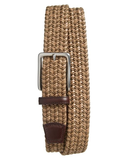 Torino Natural Braided Belt for men