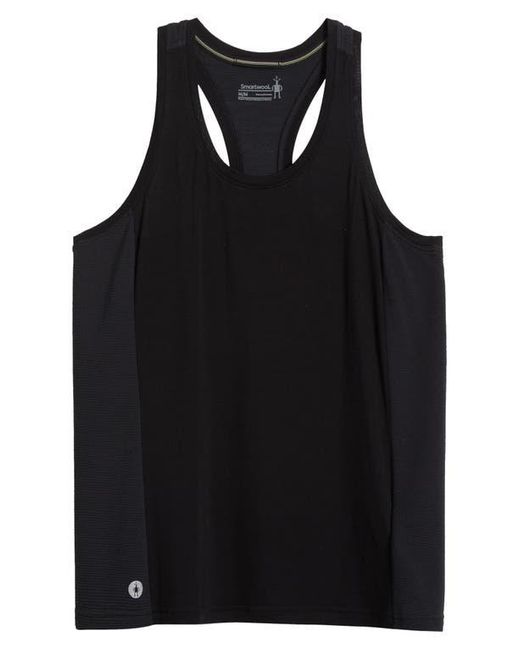 Smartwool Black Active Mesh Racerback Tank