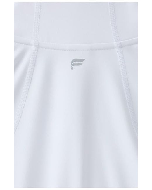 Fabletics White Perfect Storm Cropped Train Jacket