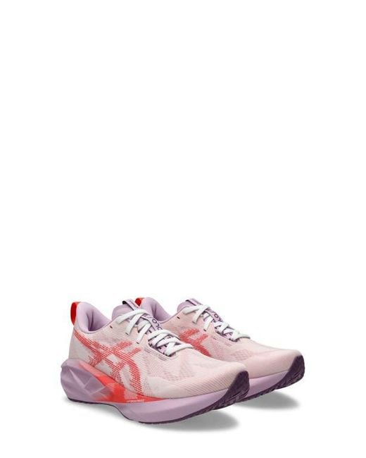 asics running shoes pink