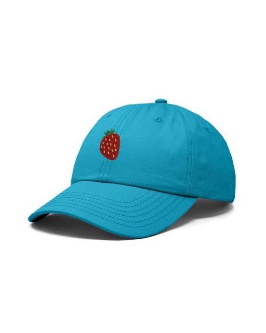 Alix Blue Strawberry Hat