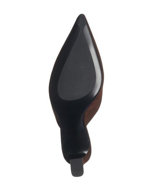 Jeffrey Campbell Brown Unamused Pointed Toe Mule