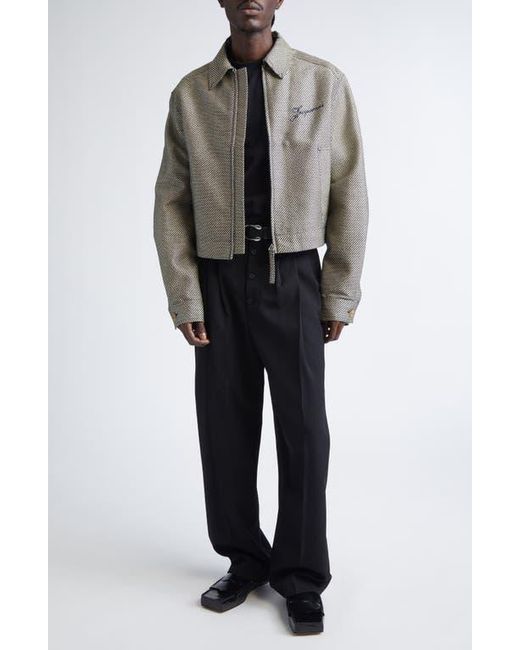 Jacquemus Gray Le Veste De-Nîmes Canevas Denim Jacket for men