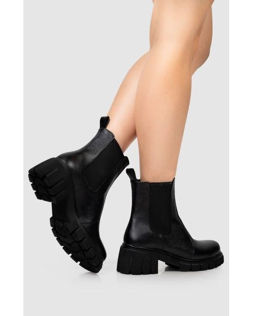 Manuela Black Eje Chelsea Bootie