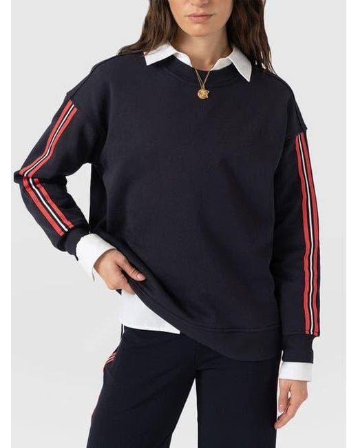 Saint + Sofia Black Victory Sweatshirt