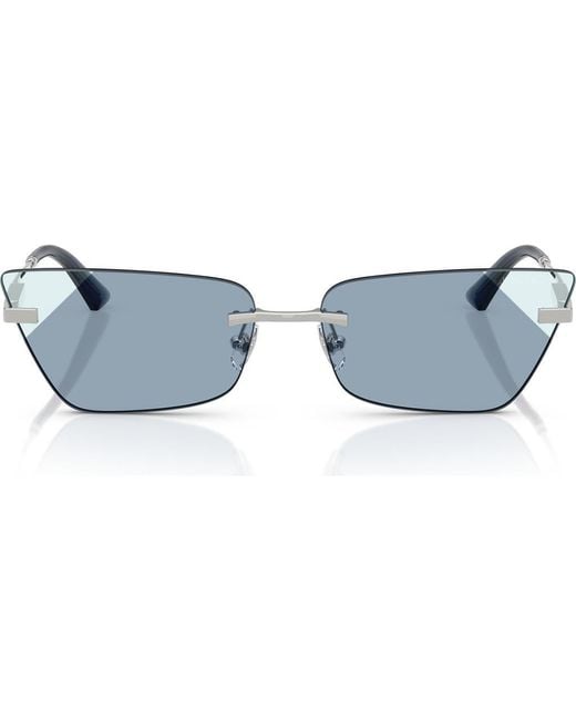 Jimmy Choo Blue 60Mm Cat Eye Sunglasses for men