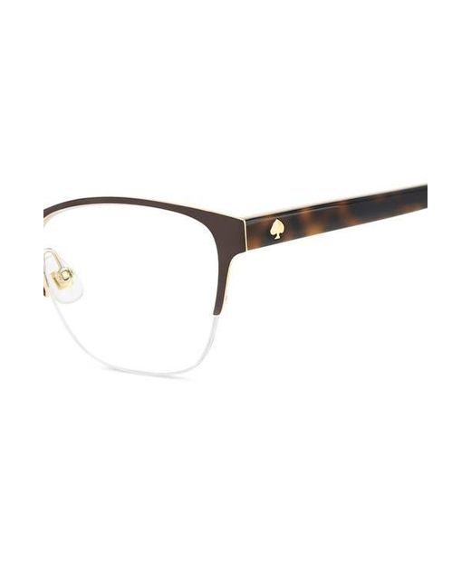 Kate Spade Brown Diandra 51Mm Rectangular Optical Glasses