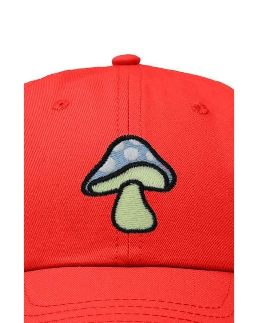 Alix Red Mushroom Hat for men