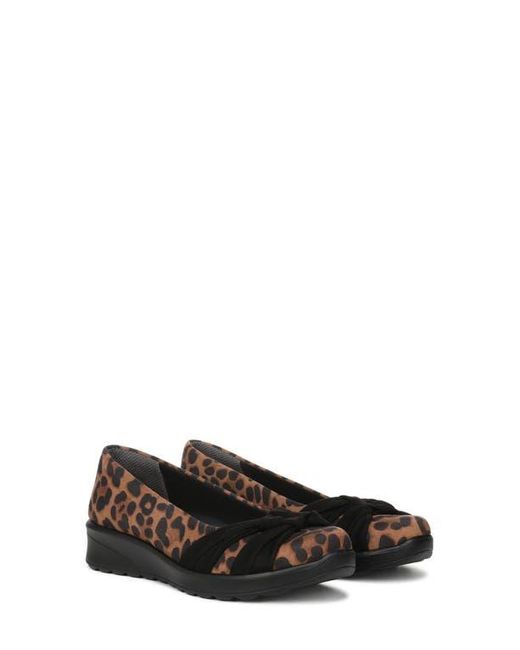 LifeStride Black Glamour Ballet Flat