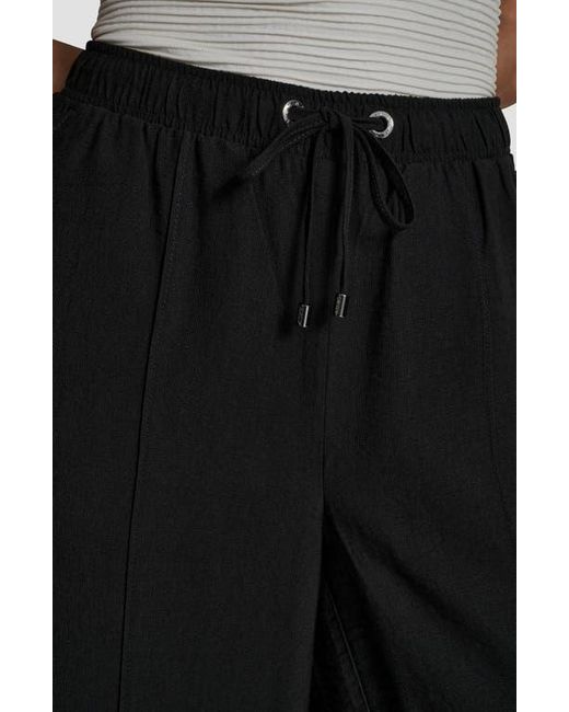 DKNY Black Drawstring Pants