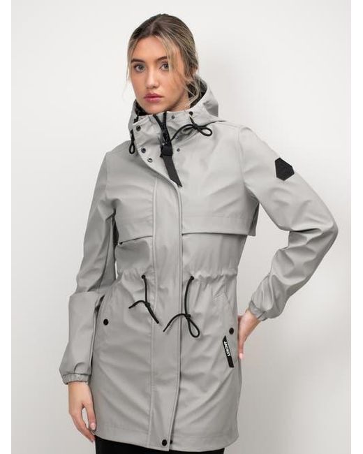 Jacket White Aurora Cape Raincoat