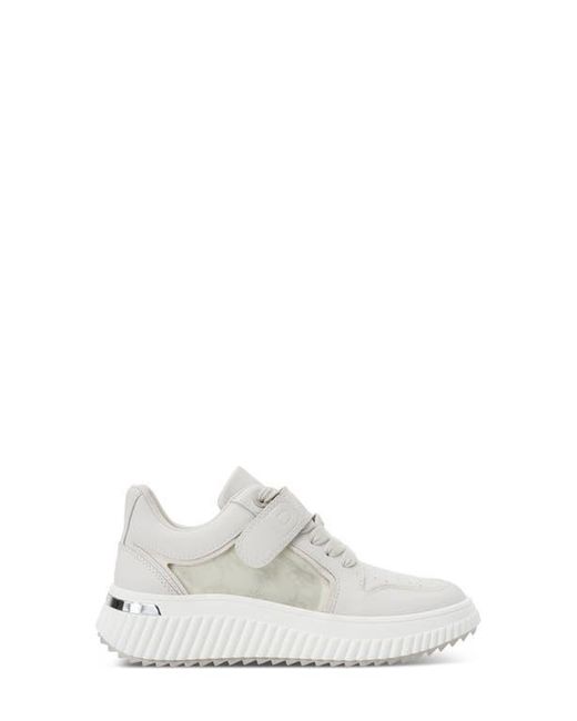 DKNY White Loami Wedge Sneaker