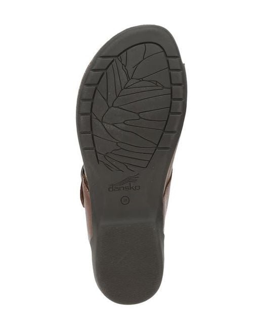 Dansko Brown Rylee Sandal