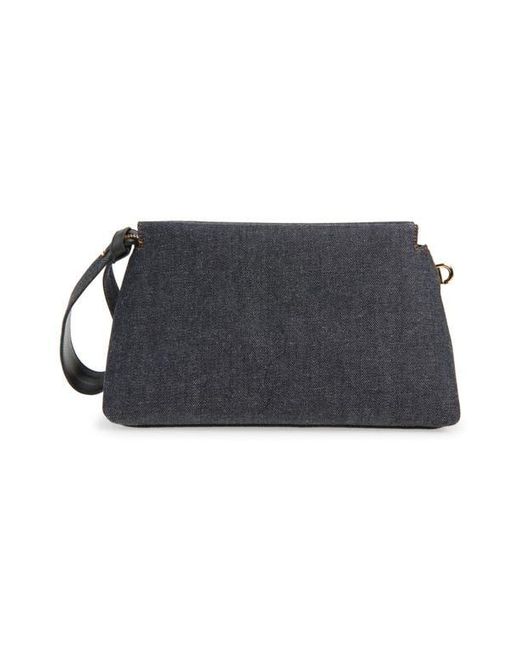 Givenchy Gray Day Denim Pouch