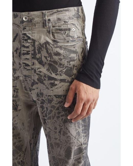 Rick Owens Gray Bolan Bootcut Jeans for men