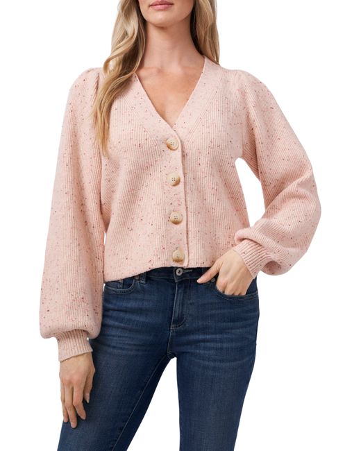 Cece V-neck Cardigan in Blue | Lyst