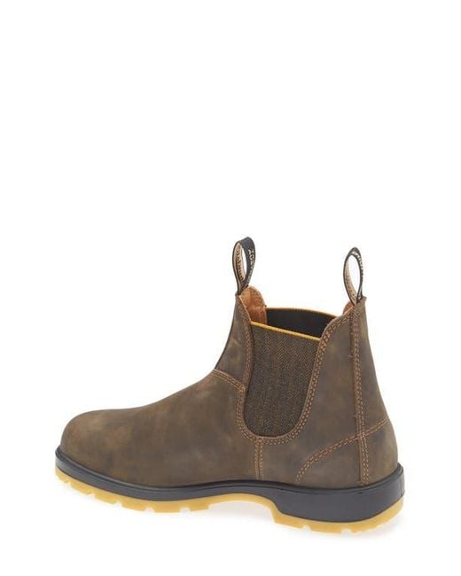 Blundstone Brown Lugged Chelsea Boot for men
