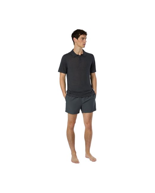 Onia Black Charles 4 Swim Trunk for men