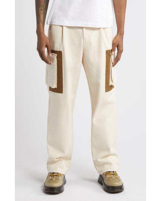 Afield Out Natural Daybreak Cotton Cargo Pants for men