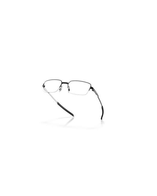 Oakley Black 55Mm Rectangle Optical Glasses