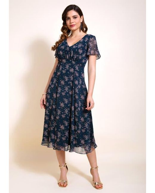 Alie Street London Blue Miranda Dress