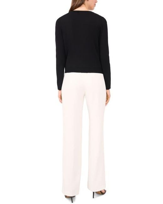 Halogen® Black V-Neck Cardigan