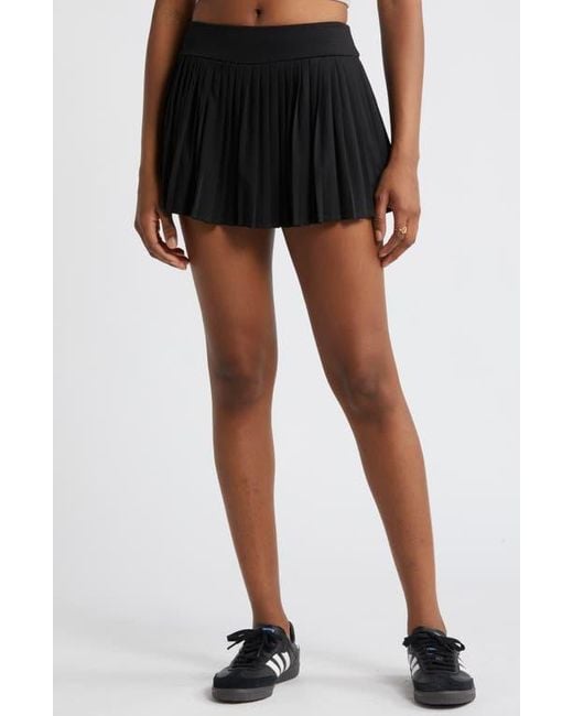 BP. Black Pleated Miniskort