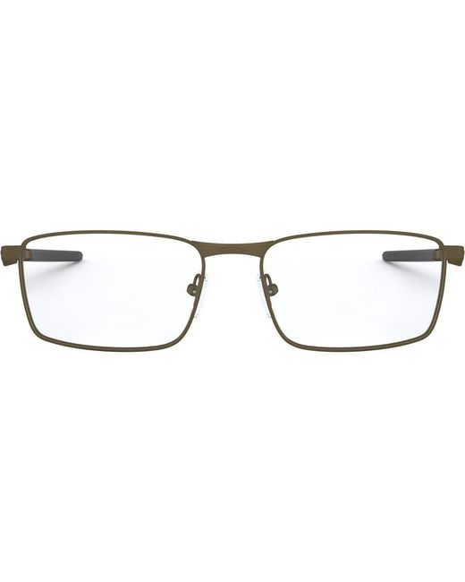 Oakley Brown Fuller 55Mm Rectangular Optical Glasses for men