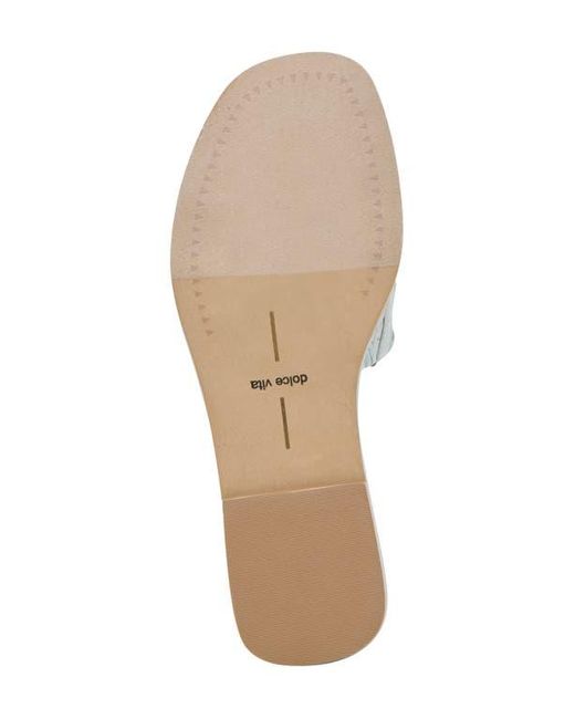 Dolce Vita Blue Flori Slide Sandal