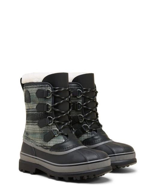 Sorel Black Caribou Wp Boot for men