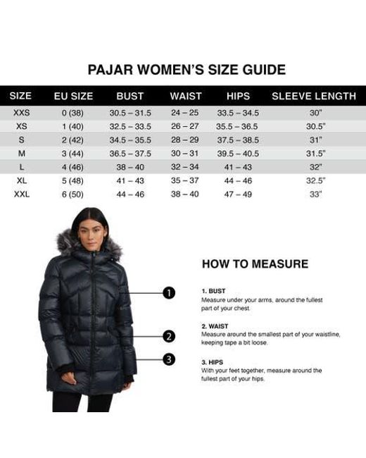 Pajar Brown Electra Mid Puffer With Detachable Sherpa Lined Split Hood