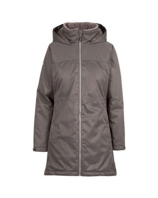 Trespass Gray Wintry Tp75 Waterproof Jacket