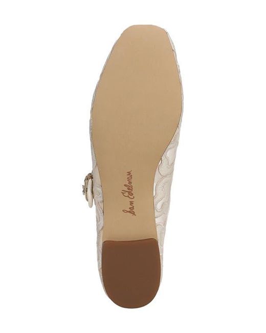 Sam Edelman White Michaela Mesh Flat