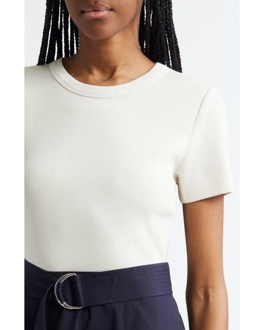 Veronica Beard Blue Facia Mixed Media Dress