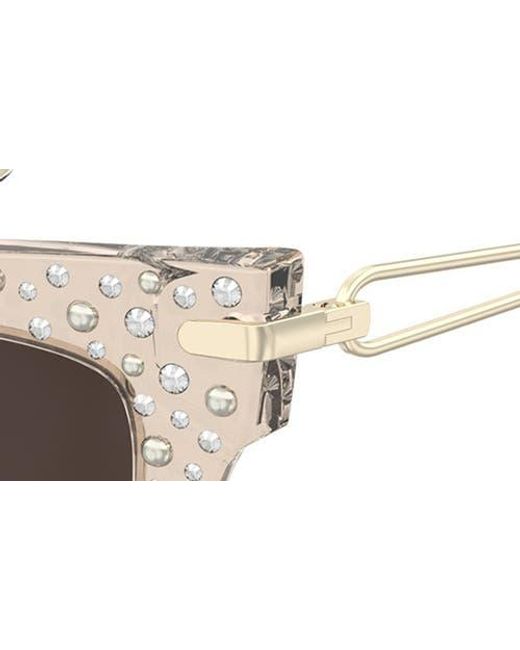 Stuart Weitzman Multicolor 52Mm Gradient Cat Eye Sunglasses
