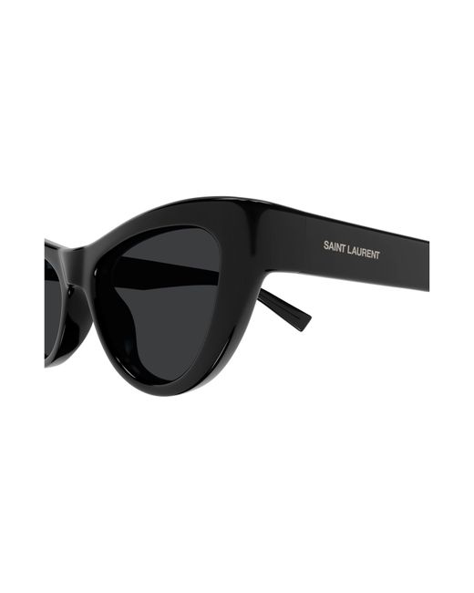 Saint Laurent Black 53mm Cat Eye Sunglasses